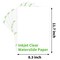 Waterslide Decal Paper for Inkjet, Clear A4 (8.3" x 11.7"), 20 Sheets